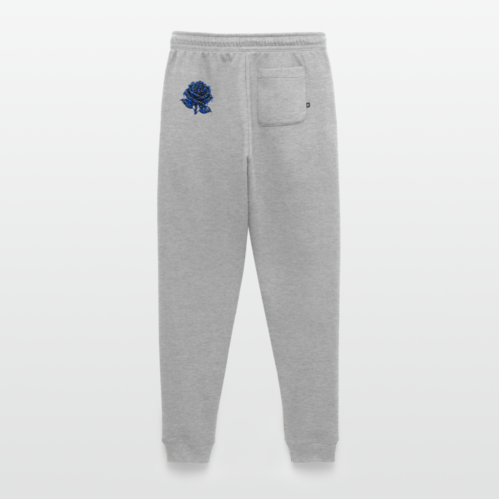 Männer Premium Bio Jogginghose - Grau meliert
