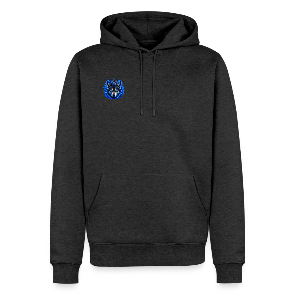 Männer Premium Hoodie - Anthrazit meliert