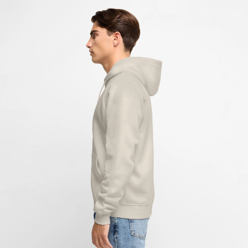 Männer Premium Kapuzenjacke - Beige