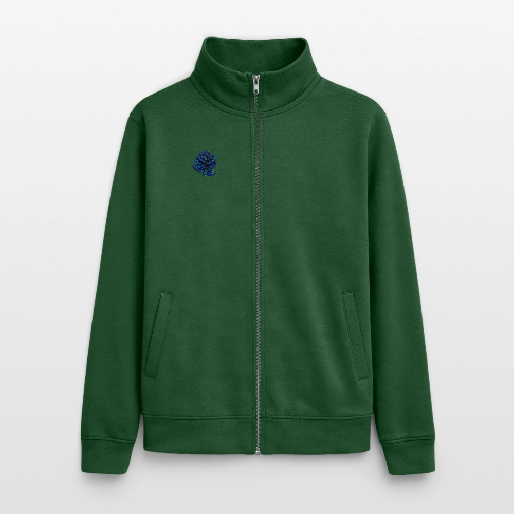 Unisex Organic Zip Sweatshirt von Stanley/Stella - Flaschengrün