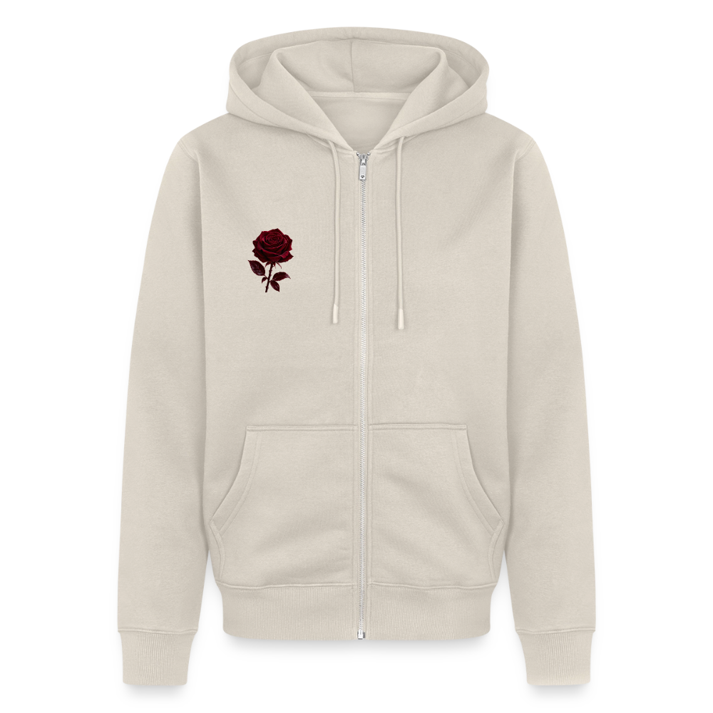 Männer Premium Kapuzenjacke - Beige