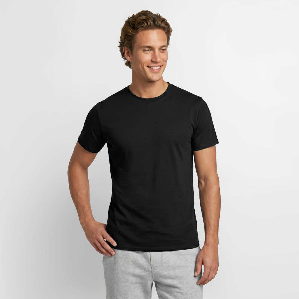 Männer T-Shirt - Schwarz