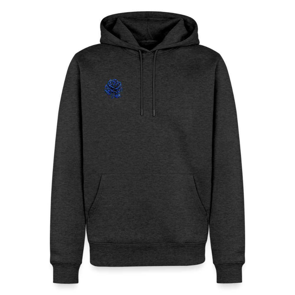 Männer Premium Hoodie - Anthrazit meliert