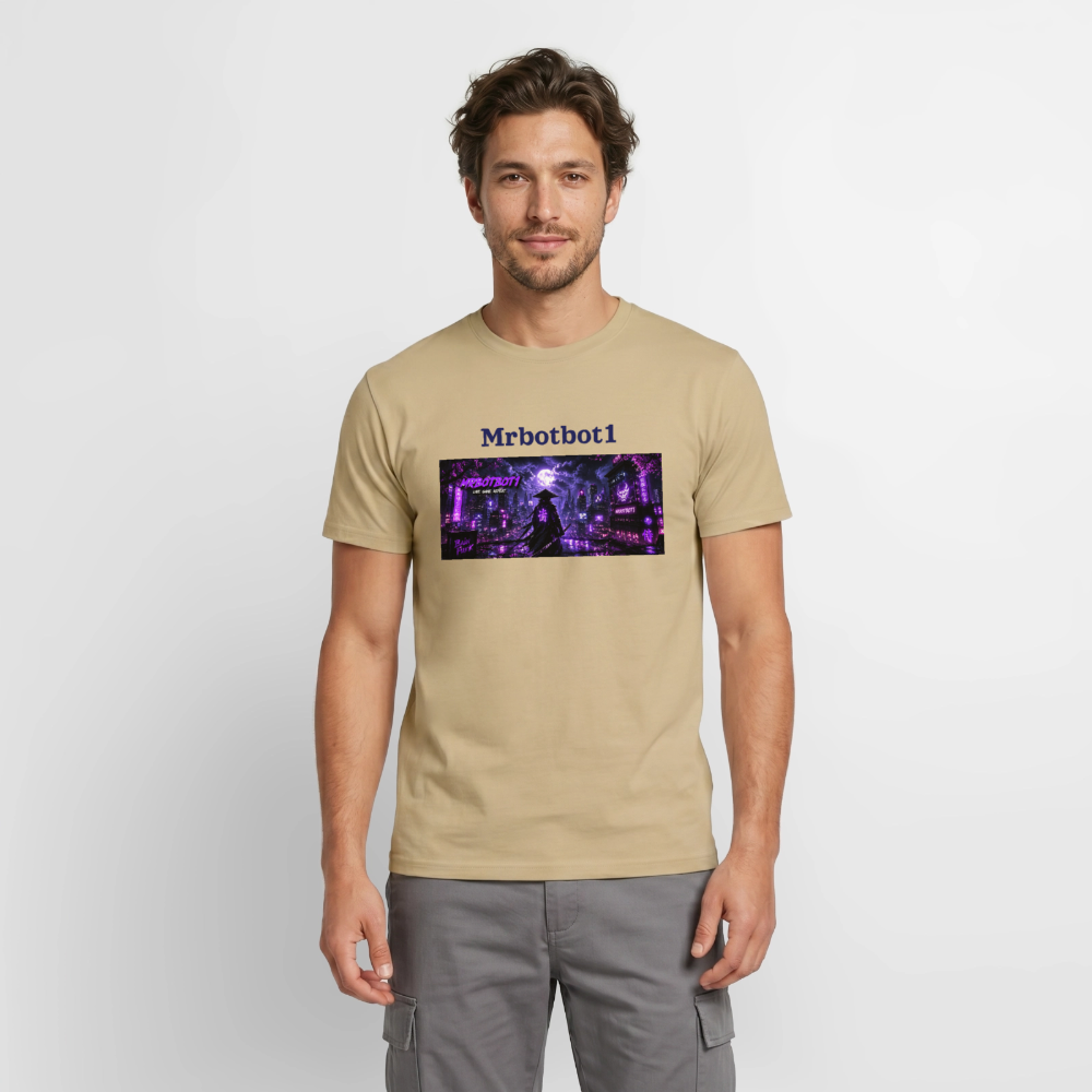 Männer T-Shirt - Sandbeige