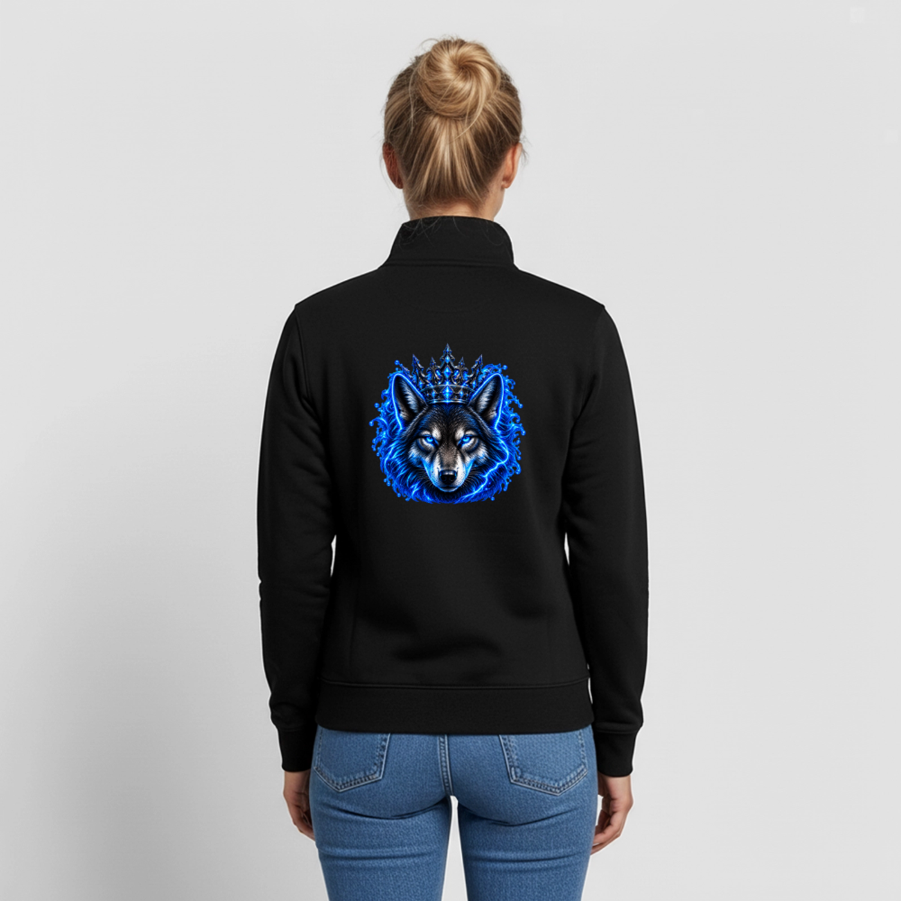 Unisex Organic Zip Sweatshirt von Stanley/Stella - Schwarz