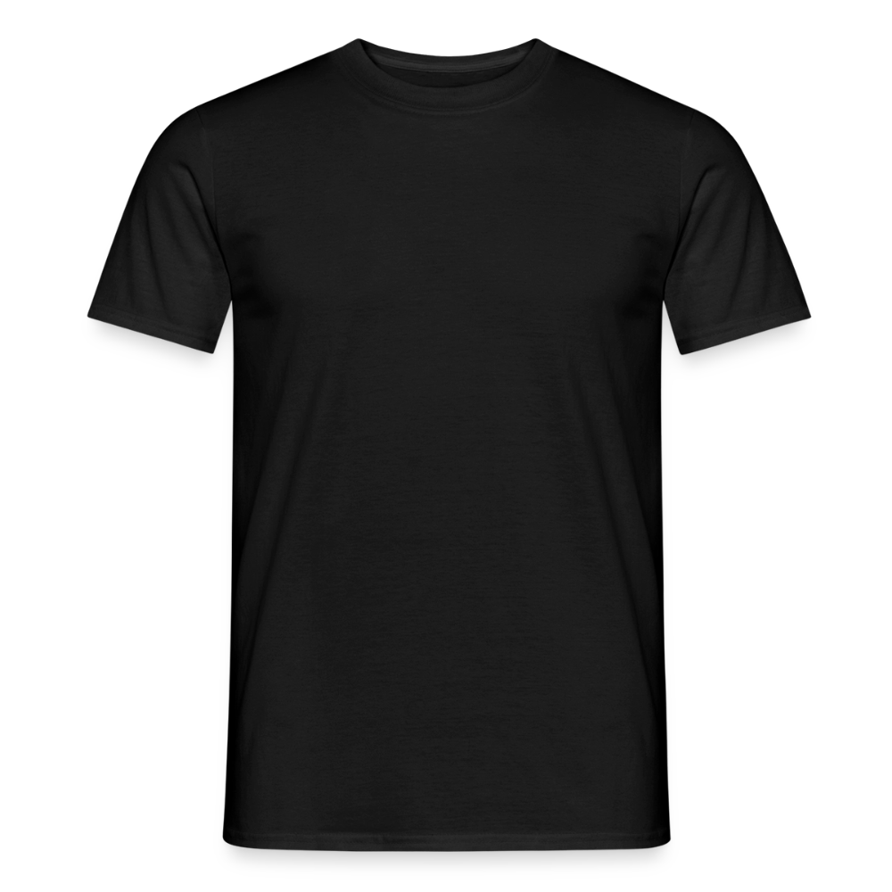 Männer T-Shirt - Schwarz