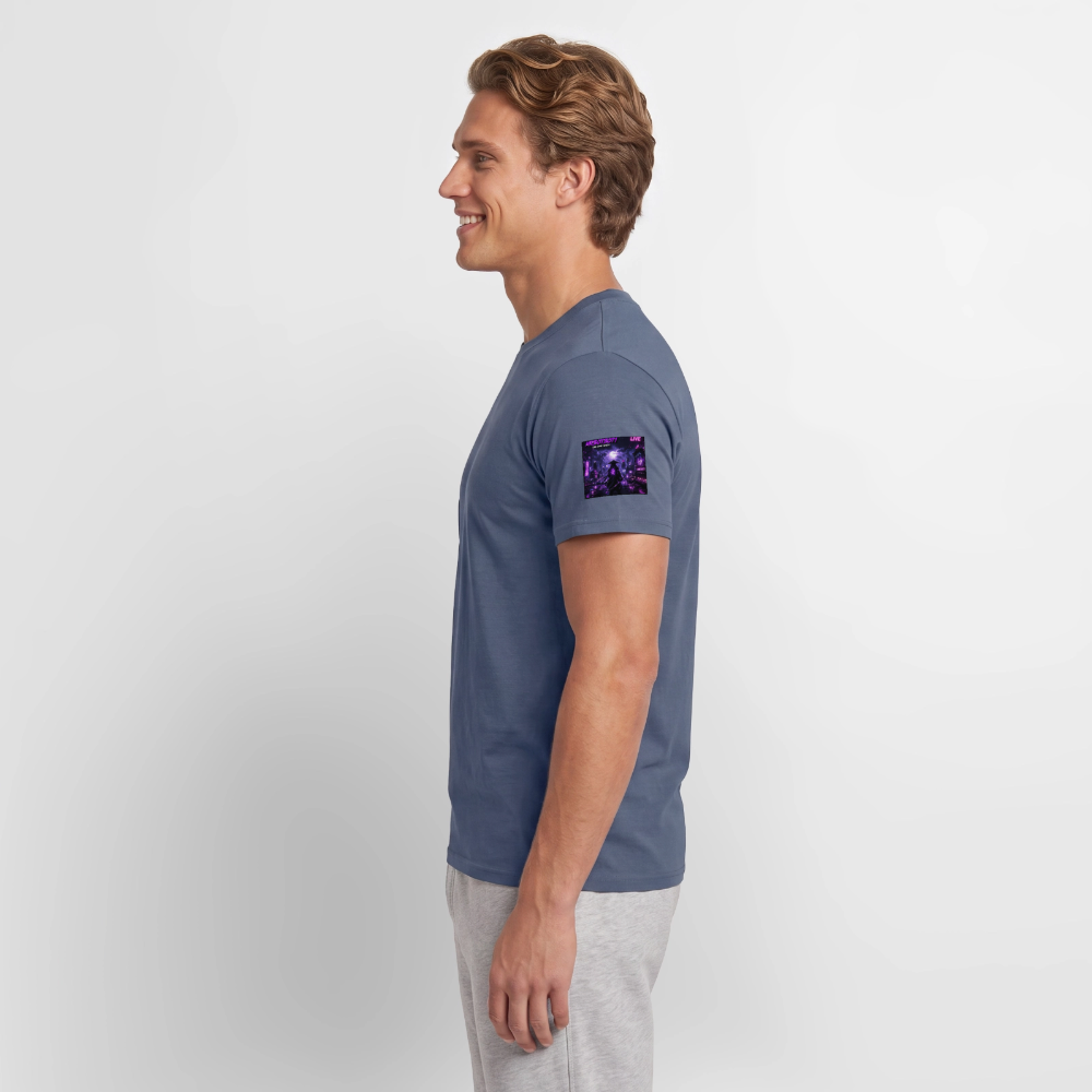 Männer T-Shirt - Dunkles Denimblau