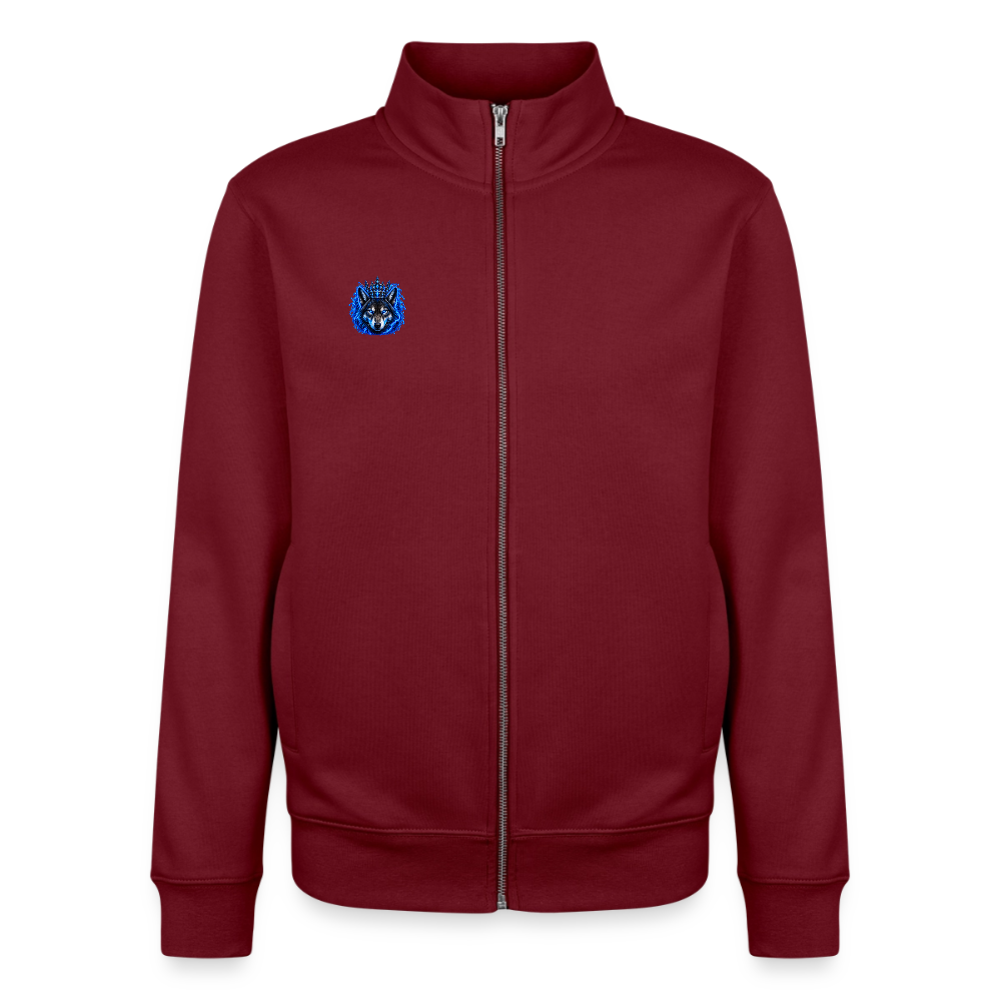 Unisex Organic Zip Sweatshirt von Stanley/Stella - Burgunderrot