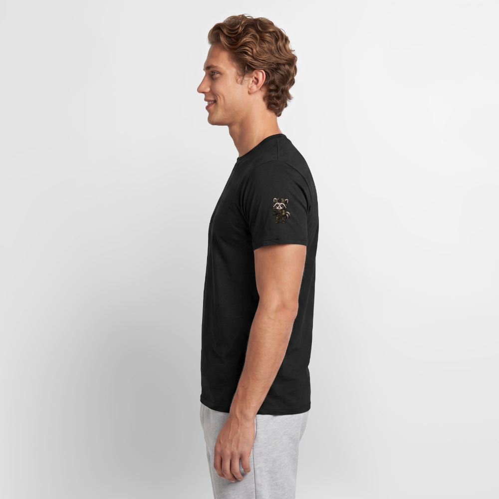 Männer T-Shirt - Schwarz