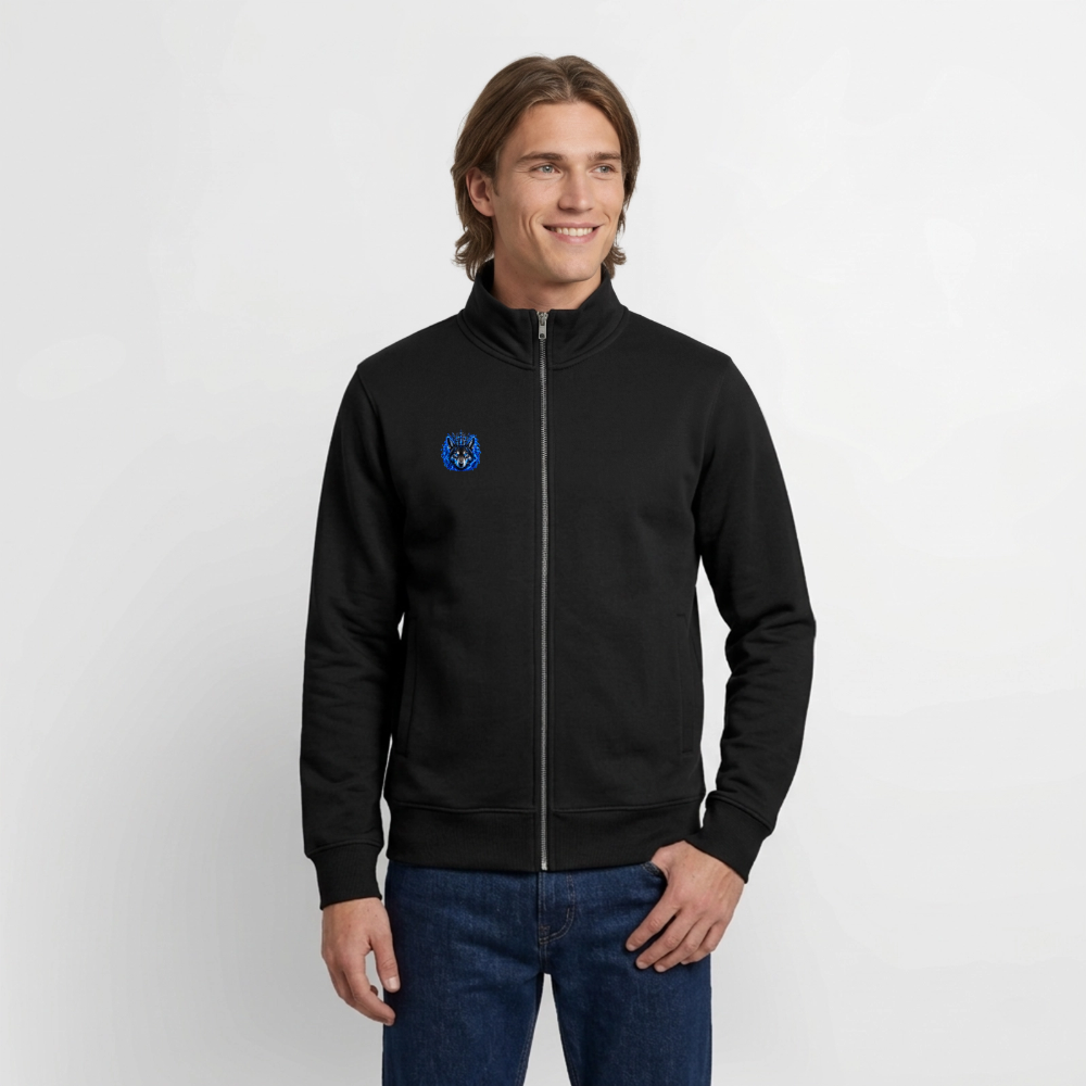 Unisex Organic Zip Sweatshirt von Stanley/Stella - Schwarz