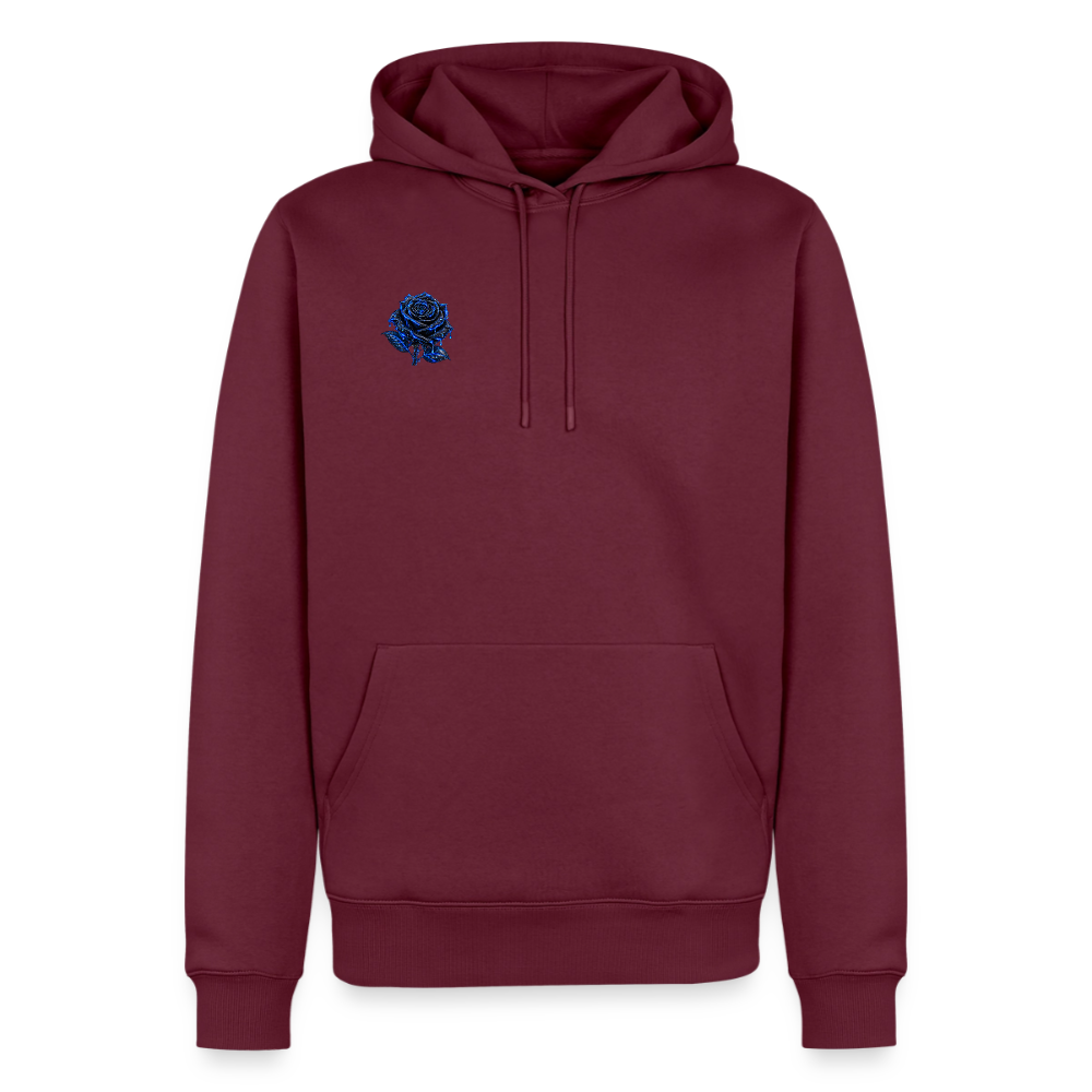 Männer Premium Hoodie - Burgunderrot