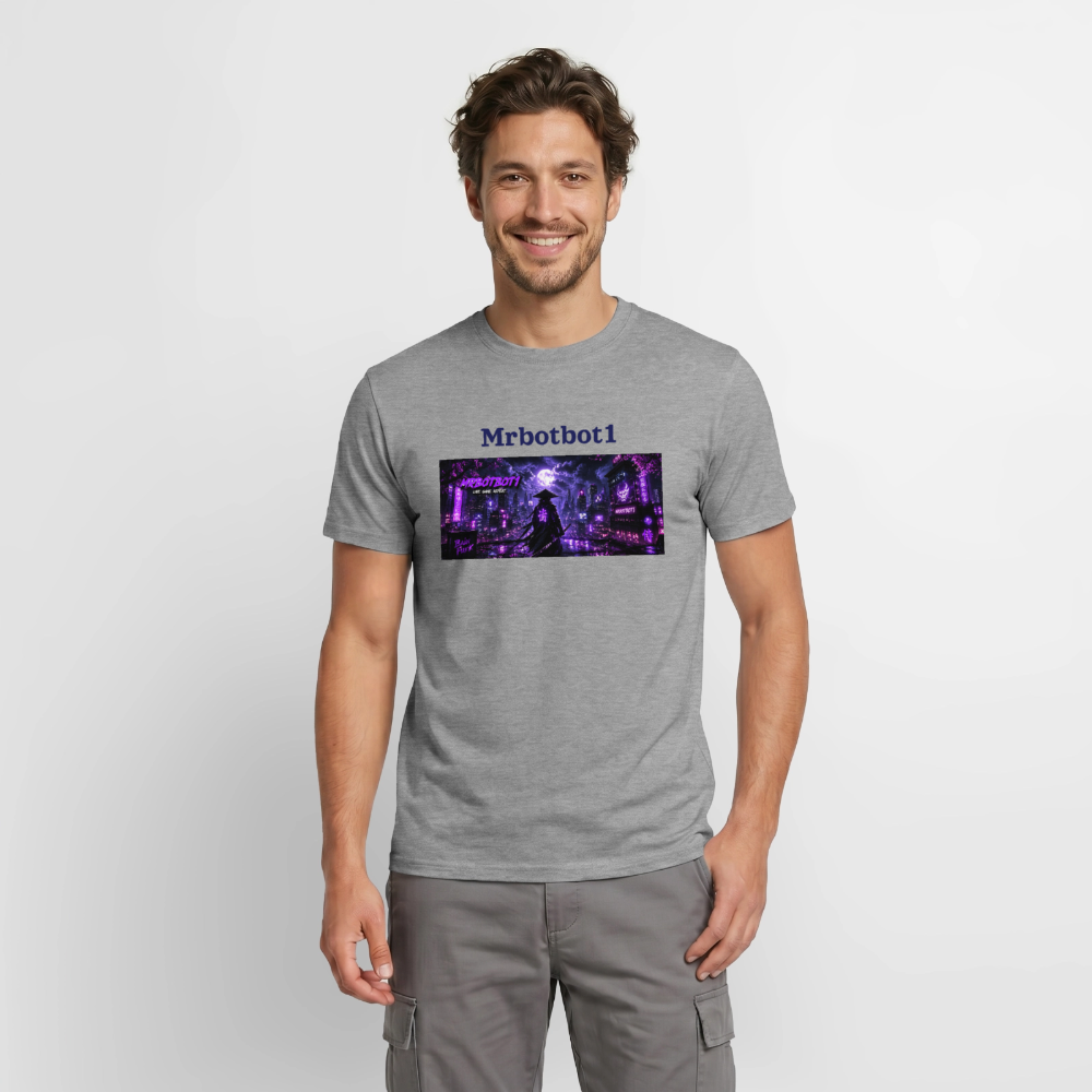 Männer T-Shirt - Graphit meliert