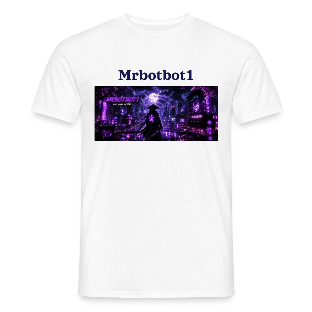 Männer T-Shirt - Weiß
