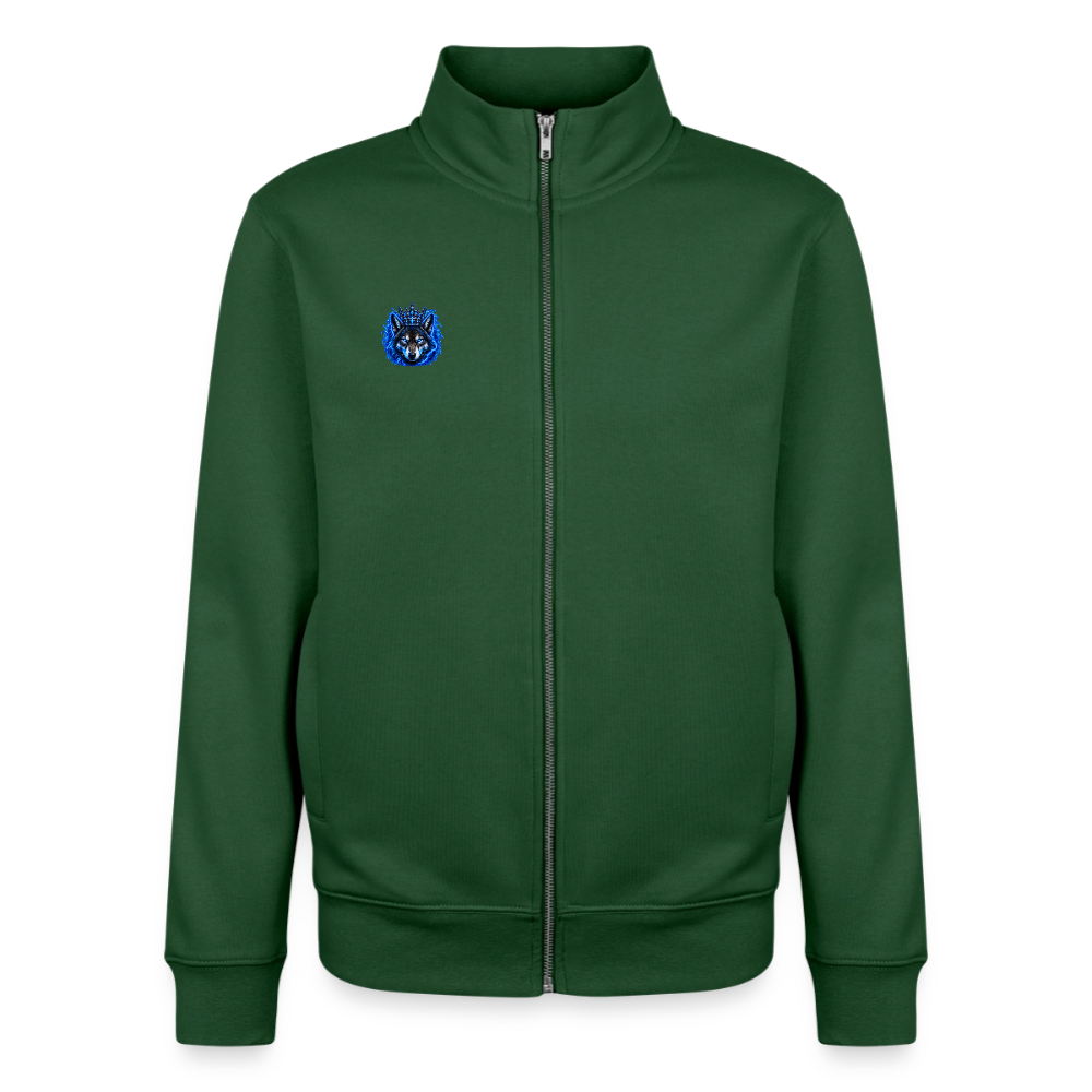 Unisex Organic Zip Sweatshirt von Stanley/Stella - Flaschengrün