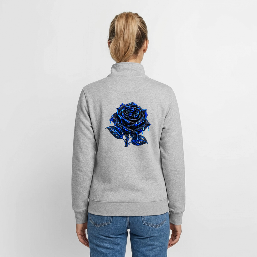 Unisex Organic Zip Sweatshirt von Stanley/Stella - Grau meliert