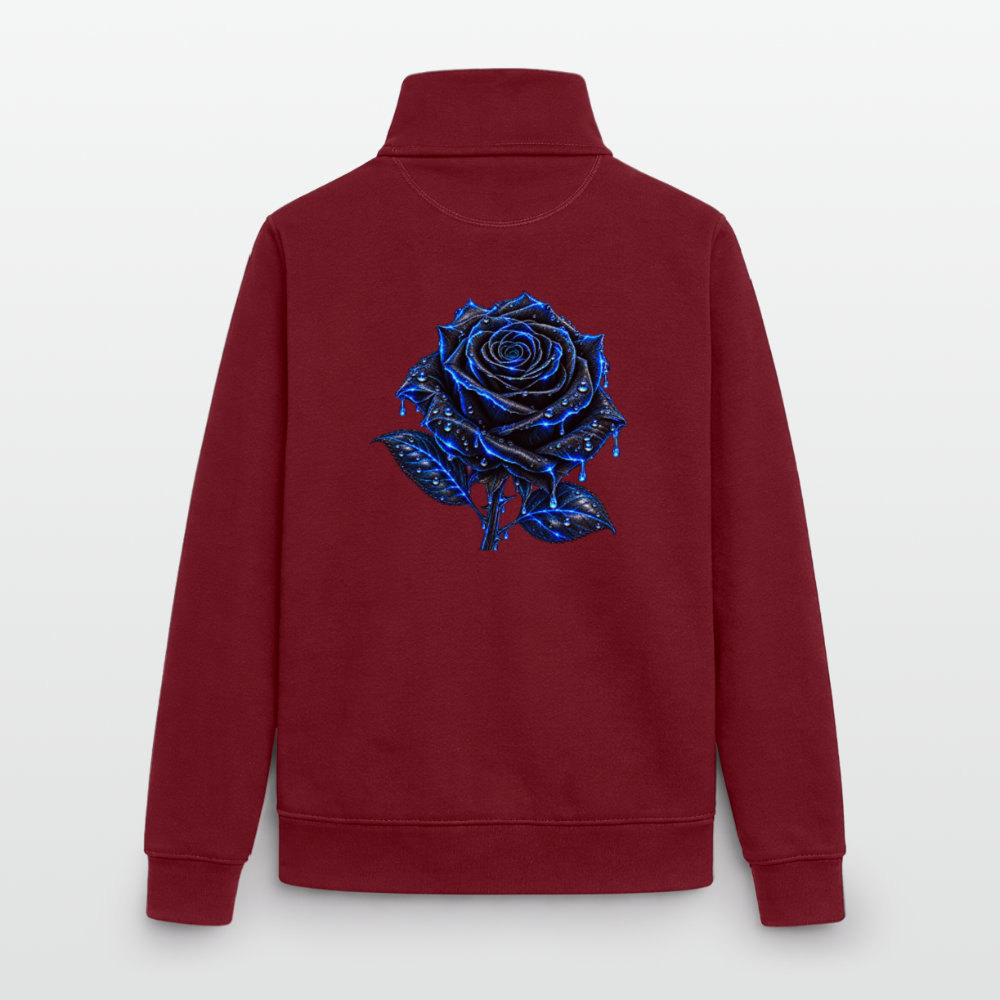 Unisex Organic Zip Sweatshirt von Stanley/Stella - Burgunderrot