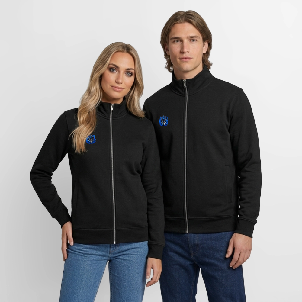 Unisex Organic Zip Sweatshirt von Stanley/Stella - Schwarz