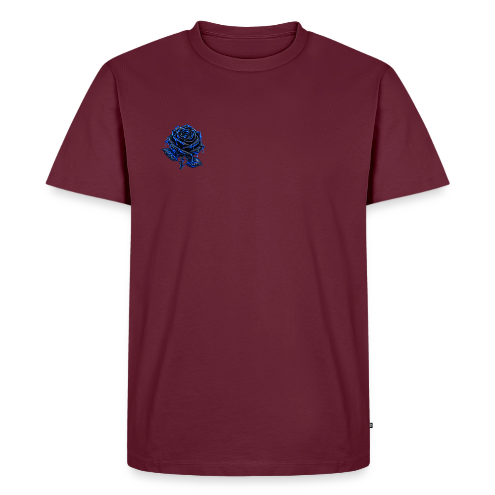 Männer Premium T-Shirt - Burgunderrot