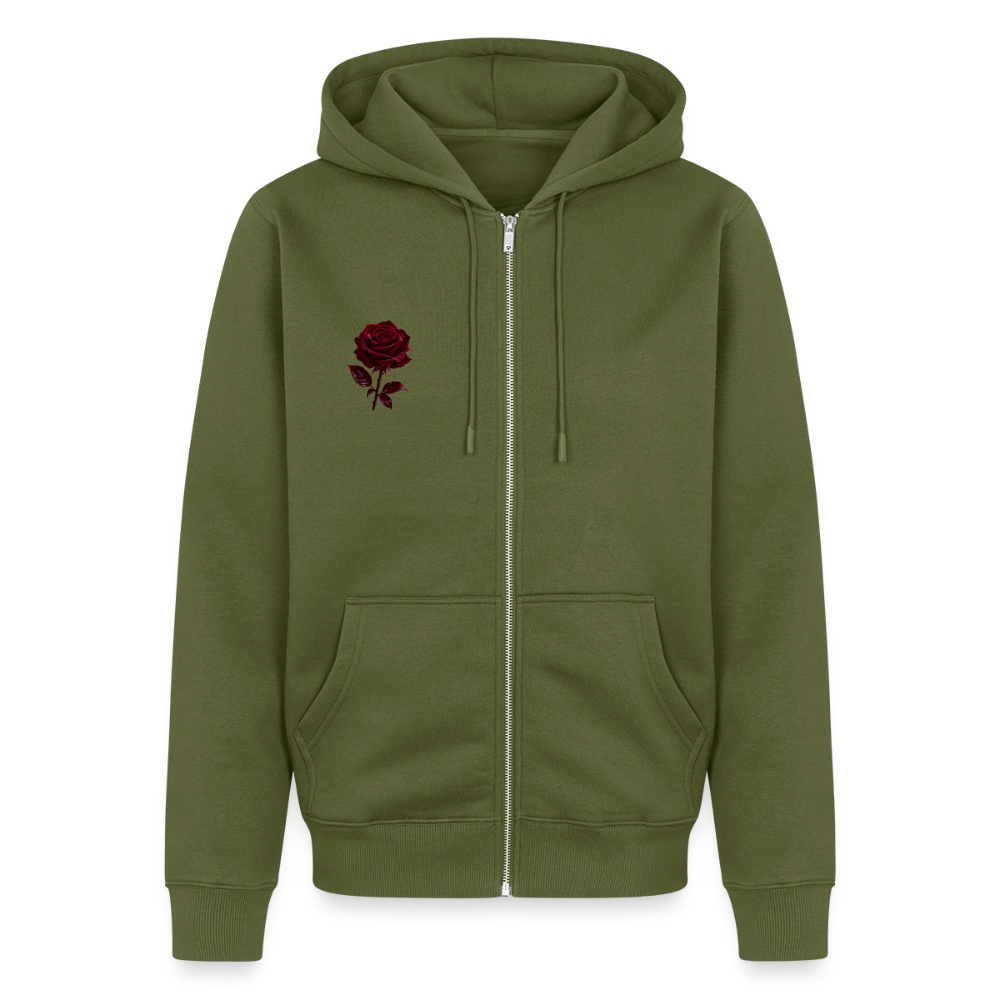 Männer Premium Kapuzenjacke - Khaki