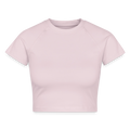 Cropped Frauen Organic T-Shirt - Puderrosa