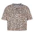 Boxy Leo Frauen Premium Organic T-Shirt - Leopard print