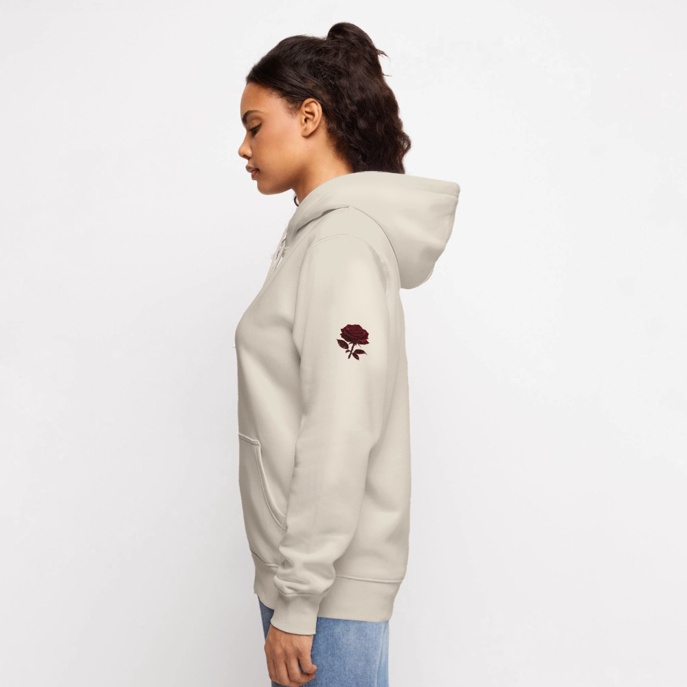 Männer Premium Kapuzenjacke - Beige