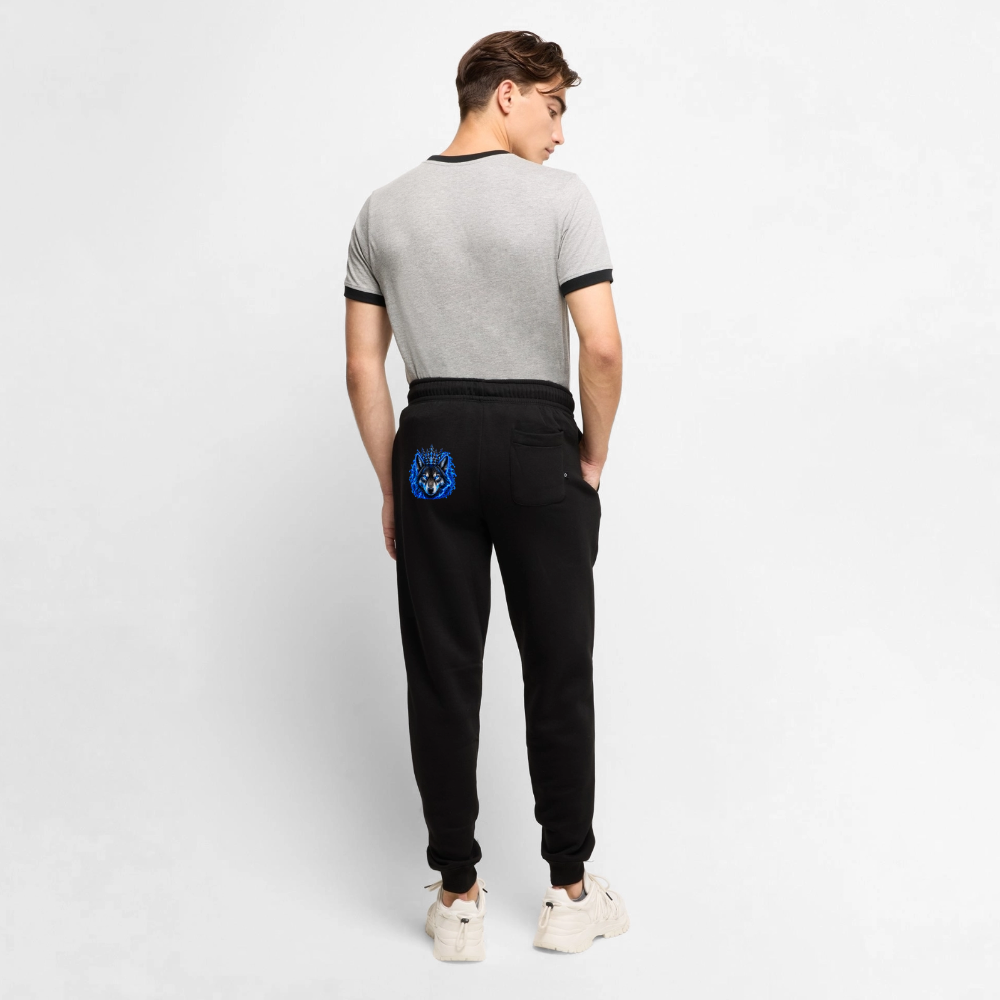 Männer Premium Bio Jogginghose - Schwarz