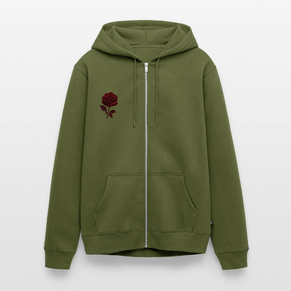 Männer Premium Kapuzenjacke - Khaki