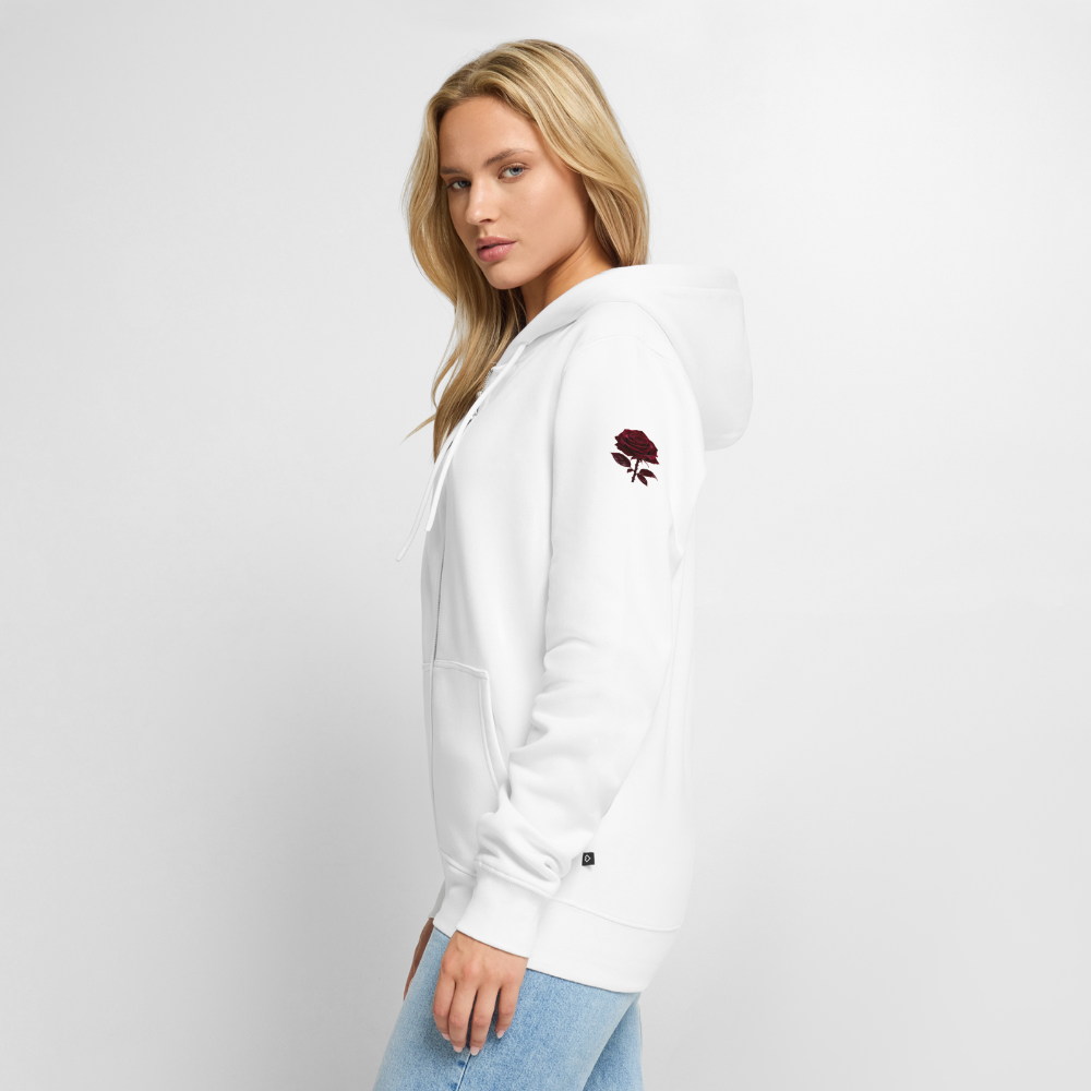 Männer Premium Kapuzenjacke - Weiß