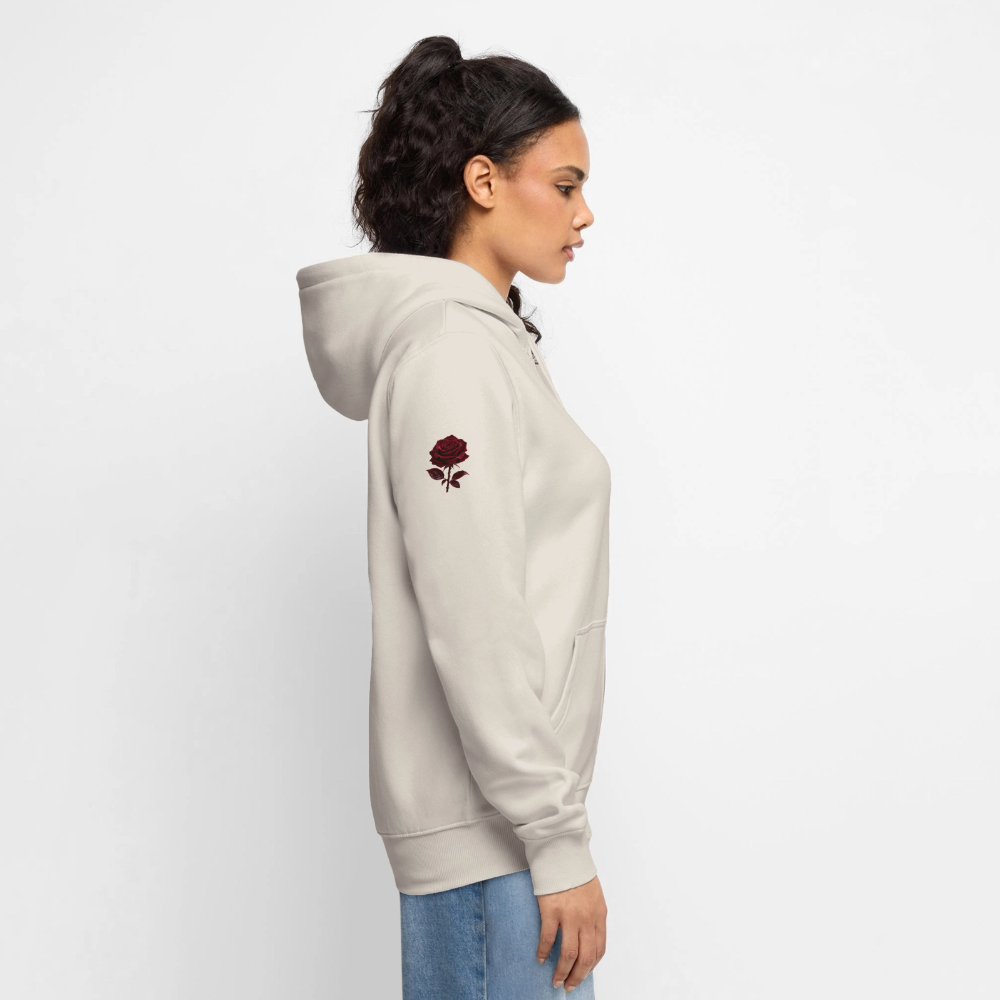 Männer Premium Kapuzenjacke - Beige