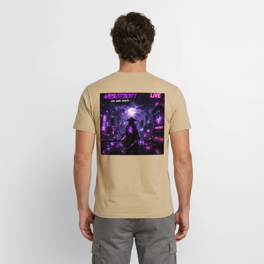 Männer T-Shirt - Sandbeige