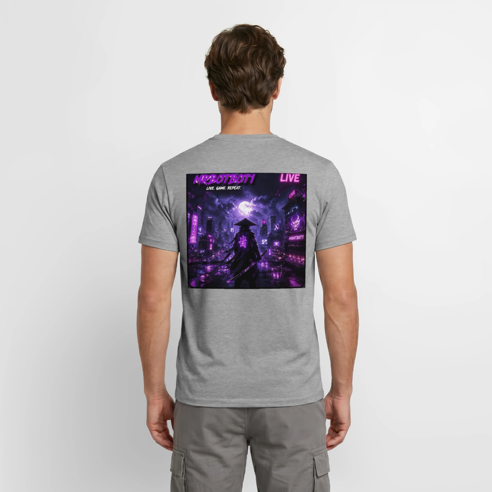Männer T-Shirt - Graphit meliert