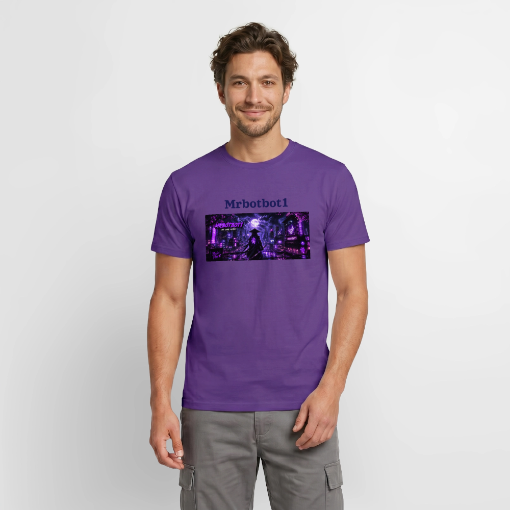 Männer T-Shirt - Lila
