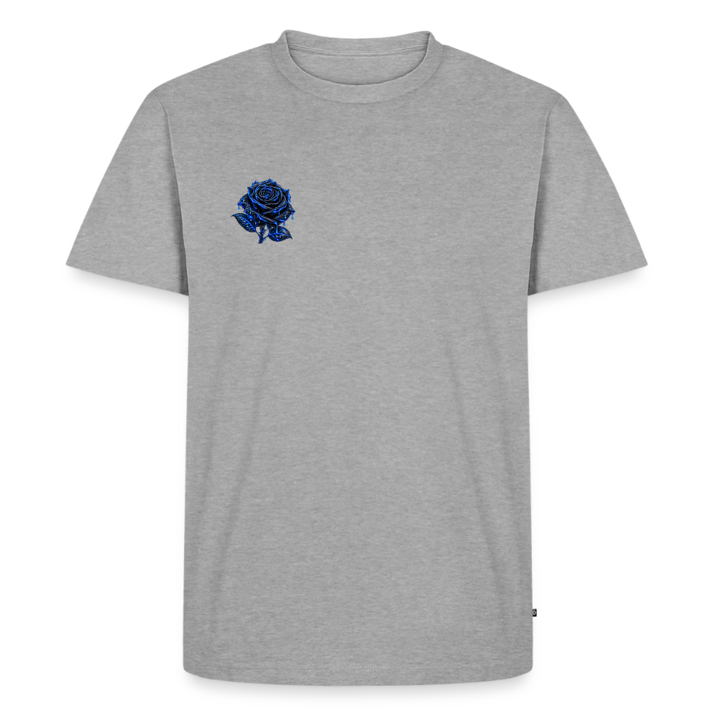 Männer Premium T-Shirt - Grau meliert