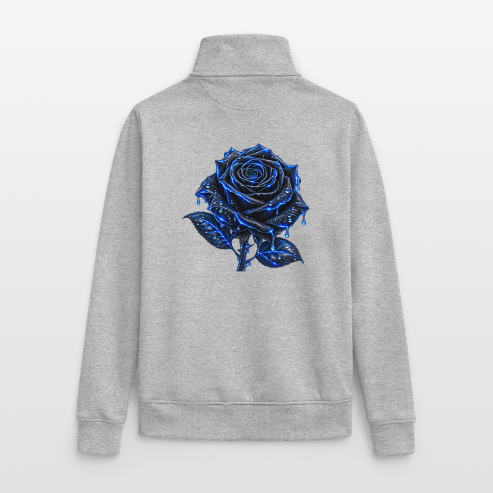 Unisex Organic Zip Sweatshirt von Stanley/Stella - Grau meliert