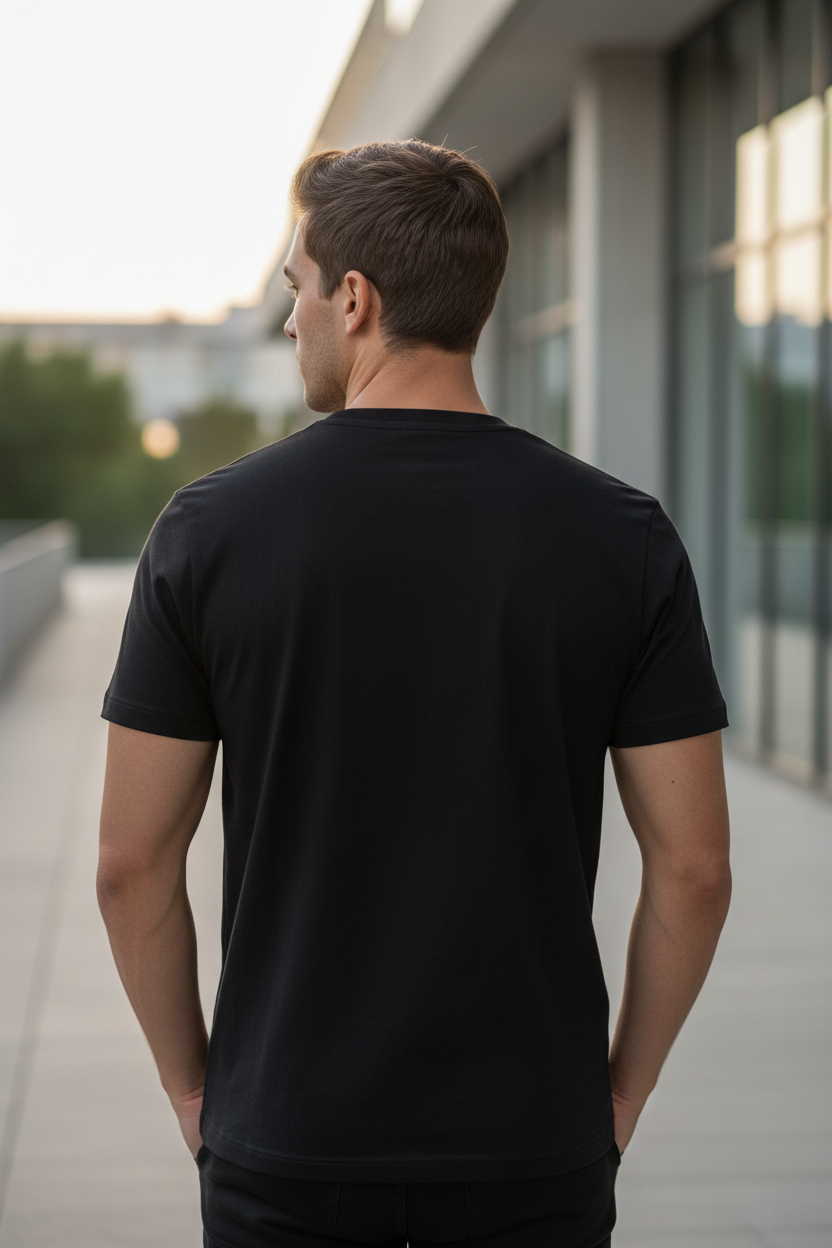 Herren T-Shirt Rückansicht